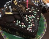 Foto langkah ke 7 dari resep Bolu kukus 3 lapis siram ganache.