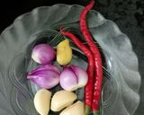 Foto langkah ke 3 dari resep Telur Puyuh Sayur Asin Kecap.