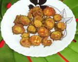A picture of step 6 of Crispy Spicy karela Fry.