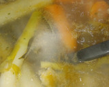 Foto del paso 8 de la receta: Arròs melos con bacallà, lechona i Gambón