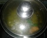 Foto langkah ke 2 dari resep Bubur Kacang Ijo Saos Santan.