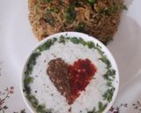 A picture of step 5 of Brown rice with soya paneer.