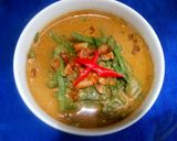 Foto langkah ke 3 dari resep Gulai bumbu instan. daun labu siam.