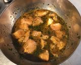 Une image de l'étape 2 de Brochettes marinées poulet,poivrons multicolores et ananas (marinade exotique maison).