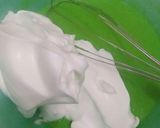 Foto langkah ke 4 dari resep Ogura pandan ekonomis.