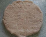 A picture of step 4 of Strawberry PuranPoli.