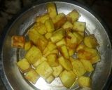 A picture of step 1 of Kashmiri paneer.