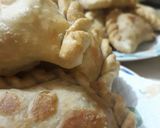 Foto del paso 14 de la receta: Empanaditas fritas de queso y pollo!!🧀🍗