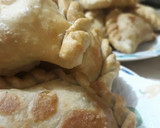 Foto del paso 14 de la receta: Empanaditas fritas de queso y pollo!!🧀🍗