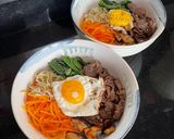 Foto langkah ke 4 dari resep Bibimbab Super Gampang dan Cepat.