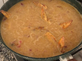 Arroz con pollo a la mostaza y miel