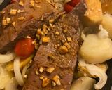 Foto del paso 3 de la receta: Vacío al horno con papas y batatas