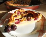 Une image de l'étape 2 de Clafoutis aux cerises.