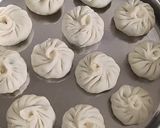 A picture of step 7 of Steamed Paneer Tikka Momos.