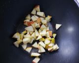 A picture of step 2 of Apple Pudding ❤.