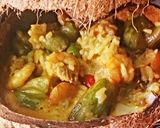 A picture of step 11 of Pointed-gourd and Shrimp Curry with Coconut Milk (Bengali style):-.