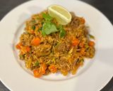 A picture of step 9 of One pan beef keema.