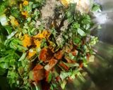 A picture of step 3 of Potato And Spinach Fritters.