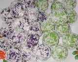 Foto langkah ke 3 dari resep Klepon ubi jalar isi coklat.