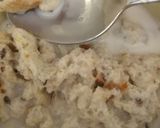 A picture of step 1 of Canederli knödel dumpling.