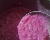 A picture of step 7 of Pink Dragon fruit Sago pudding dessert.