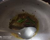 A picture of step 2 of Kattha and Meetha kaddu ki sabji.