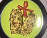 Foto del paso 5 de la receta: Berenjena rellena -baja en carbohidratos