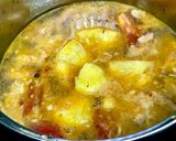 Hình bước làm 5 của món Canh chua tôm rau nhút