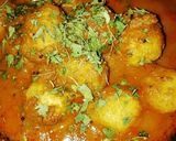 A picture of step 4 of Dum Aloo.