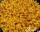A picture of step 2 of Butter Corn/Bhutta.