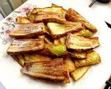 صورة لخطوة 1 من وصفة منزلة شرايح الكوسا بالبندورة🍅