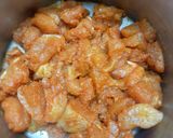 A picture of step 6 of Chicken pizza.