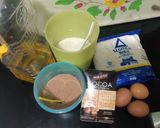 Foto langkah ke 1 dari resep Brownies milo teflon.