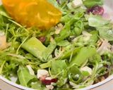 A picture of step 5 of Fresh Cherry 🍒 Salad with Feta Cheese 🧀 & Walnuts.