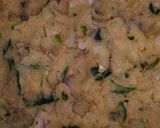 A picture of step 2 of Aloo samosa.