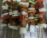 Foto del paso 4 de la receta: Brochetas (pinchos) de pollo y verduras