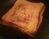 Hình bước làm 2 của món French toast cho bữa sáng