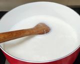 A picture of step 1 of Basundi.