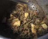 A picture of step 11 of Aalu mongray.