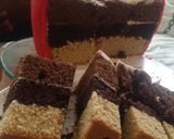 A picture of step 6 of Cocacola cake # Christmas revival#.