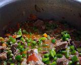 A picture of step 4 of Vegetable Rice with Beef Stew🍛.