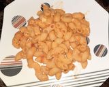 A picture of step 6 of Macaroni pasta.