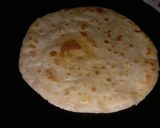 A picture of step 5 of Boti paratha roll.