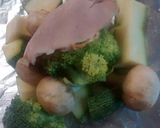 Foto del paso 2 de la receta: Mixiote de brócoli con champiñones y vegetales