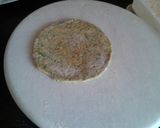 A picture of step 2 of Dal palak kachori.