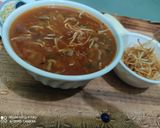 A picture of step 10 of Manchow soup(Indo-chinese).