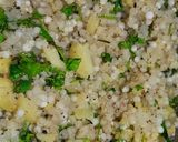 A picture of step 3 of Sabudane khichdi.