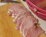 ,,Schab z groszkiem, patisonem i pieczarkami w sosie,, krok przepisu 1 zdjęcie