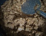 A picture of step 4 of Edible Gum (gond) laddus.