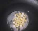 A picture of step 3 of Corn and Spinach Toast.
